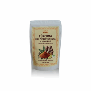 Cúrcuma con pimienta negra y jengibre 200g